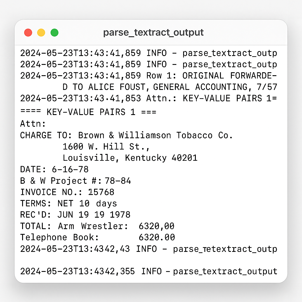 Editor showing natural-language code edits